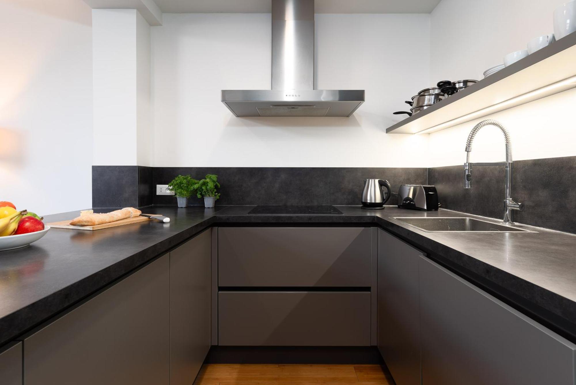 Two-level With A Terrace Near The Vltava River Apartment