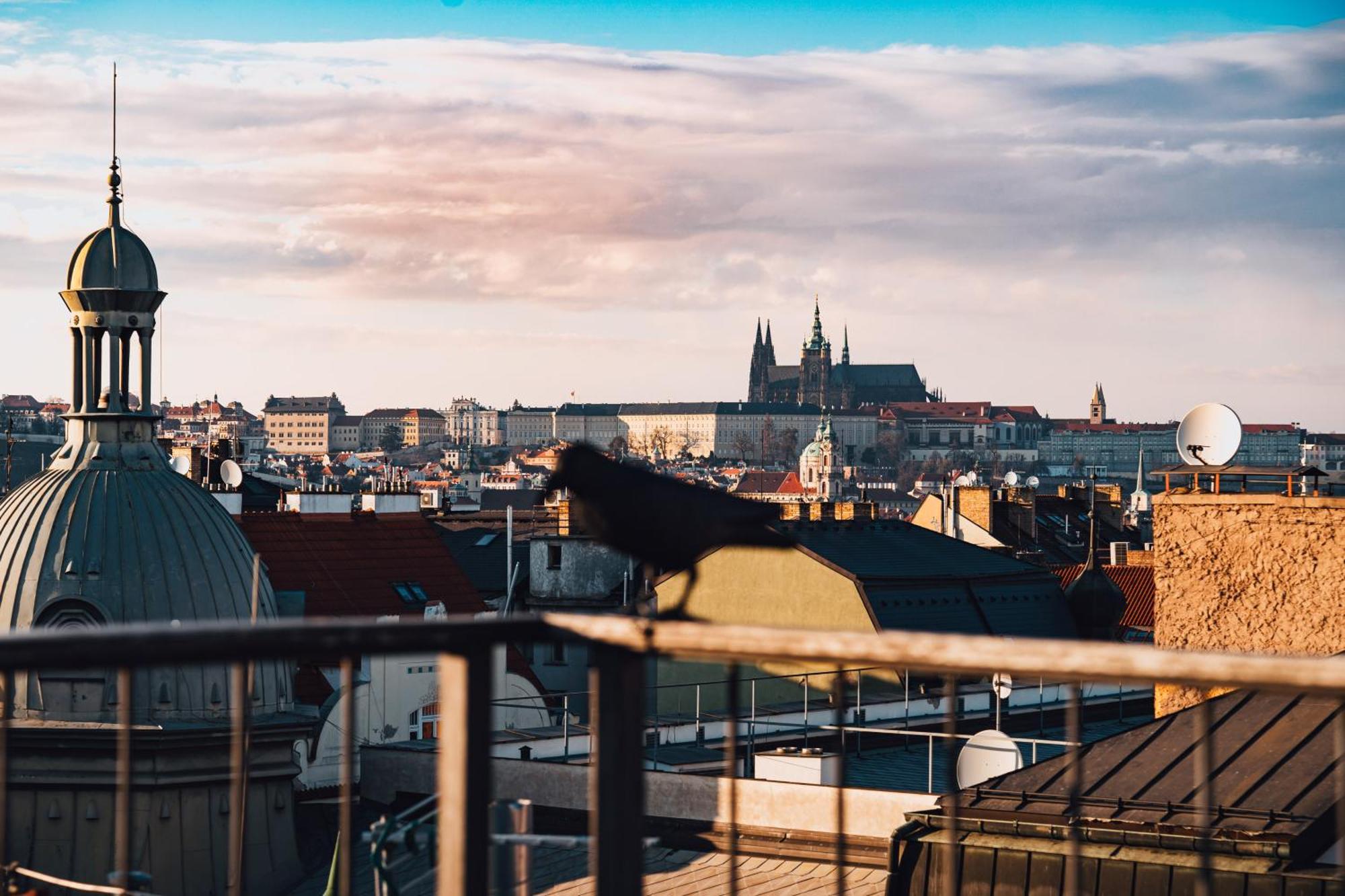 Apartament Two-level With A Terrace Near The Vltava River Praga